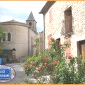 Sur la Place Montferrane. Puis, nous sommes passés le long de l'église...